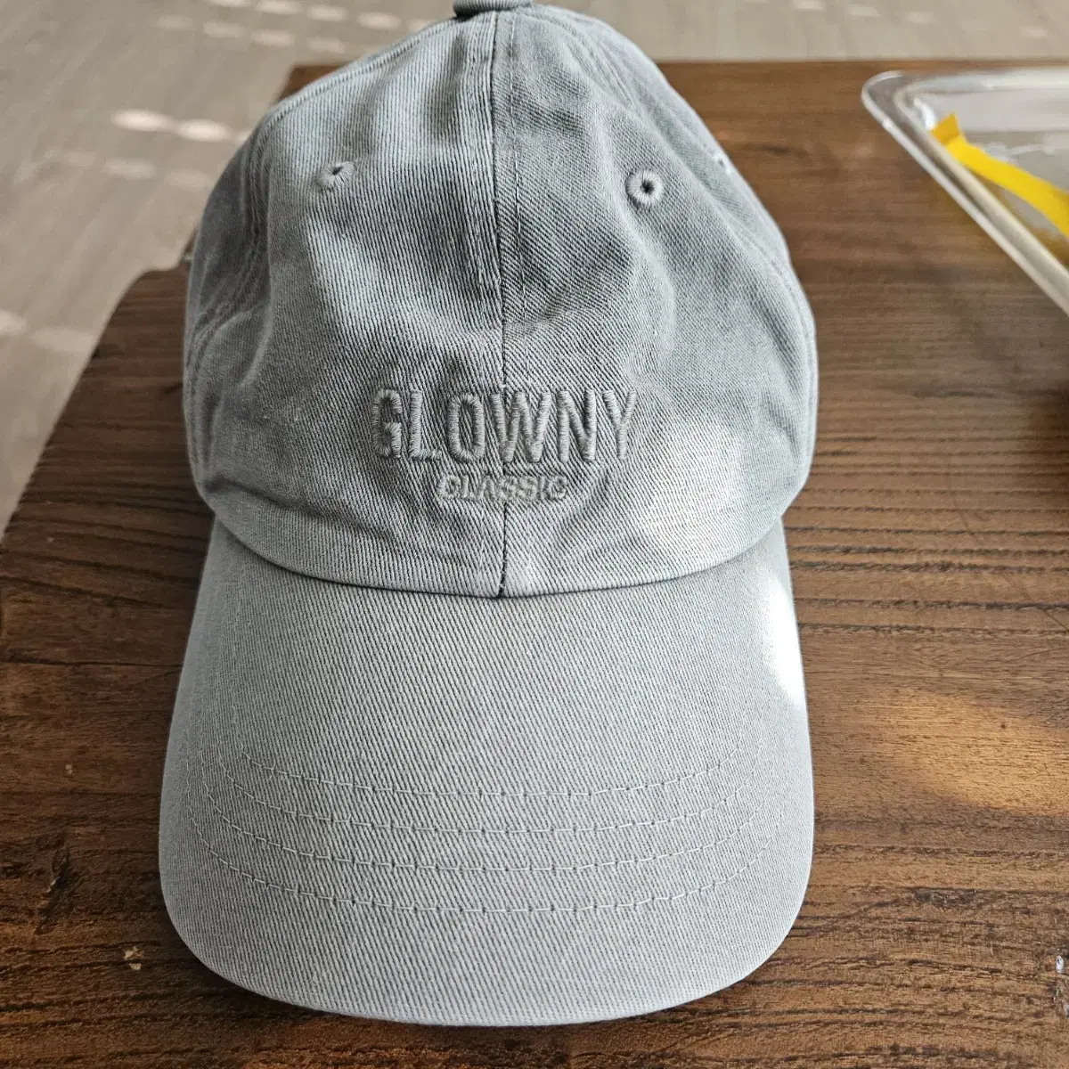 글로니 볼캡 G classic washed ball cap