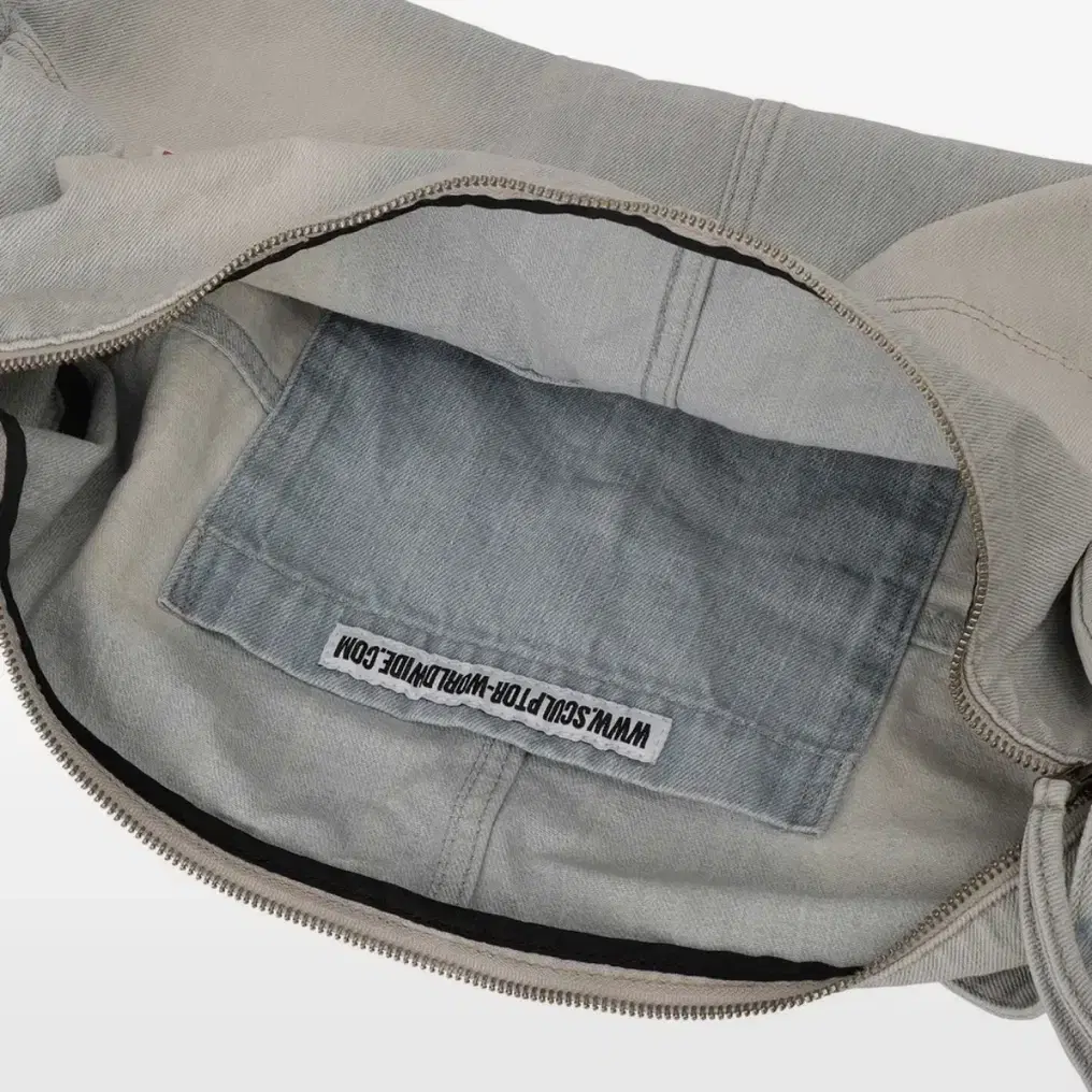 스컬프터 크로스백 Vintage Brushed Denim Duffel B