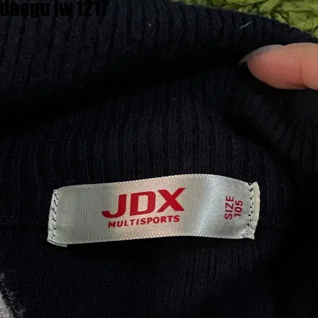 105 JDX KNIT 제이디엑스 니트 집업