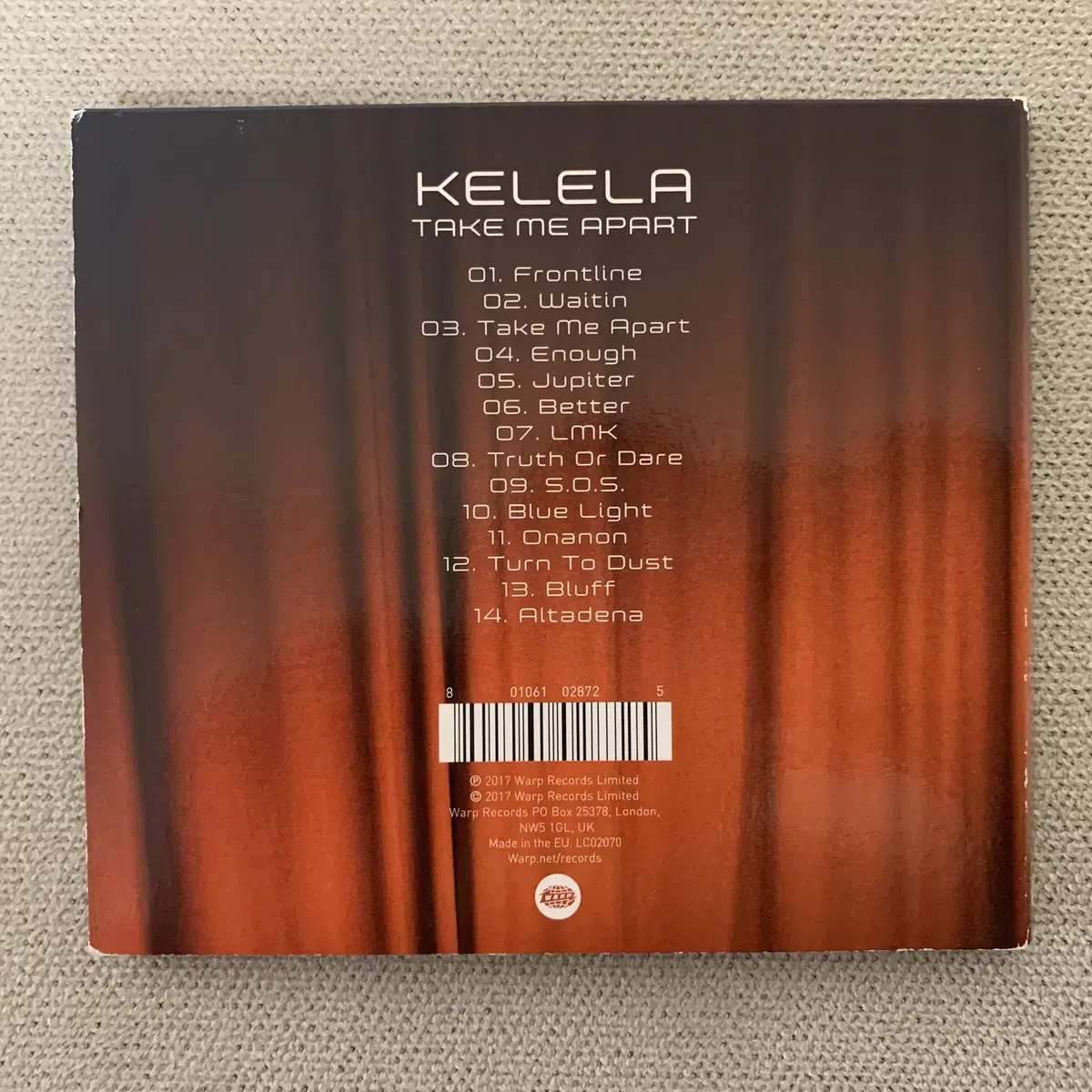 [CD] Kelela - Take Me Apart