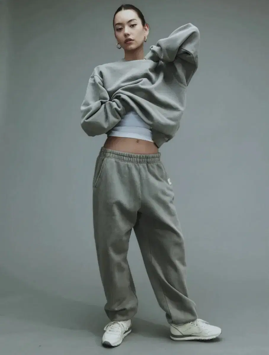 G CLASSIC WASHED SWEATPANTS (GRAY)