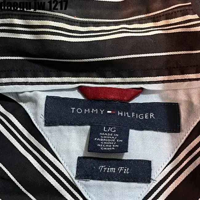 L/G TOMMY HILFIGER SHIRT 타미힐피거 셔츠