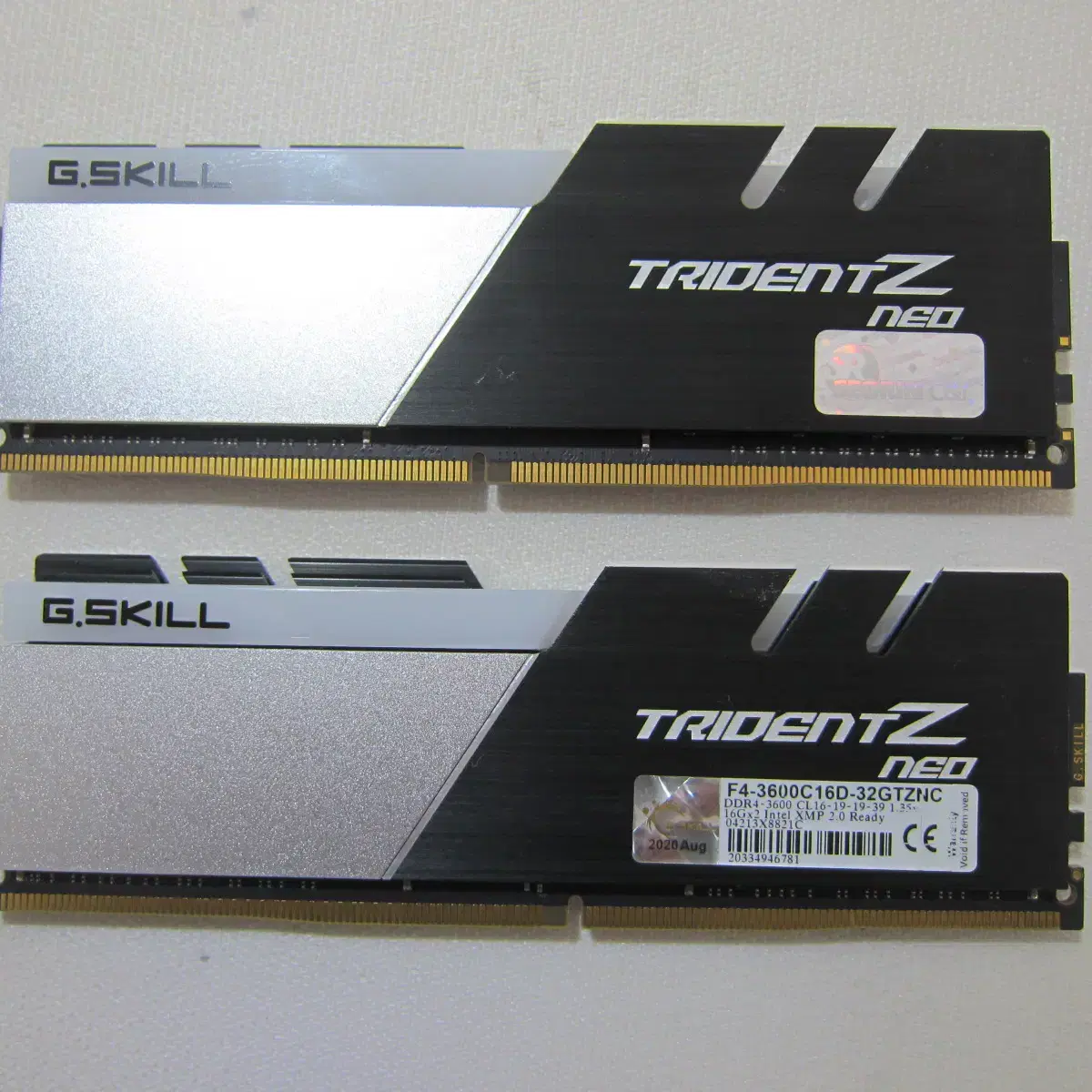 지스킬 DDR4-3600 CL16 TRIDENT Z NEO 16Gx2