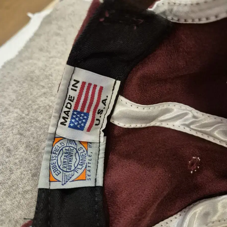 이벳필드 뉴욕양키스 울 캡 made in usa