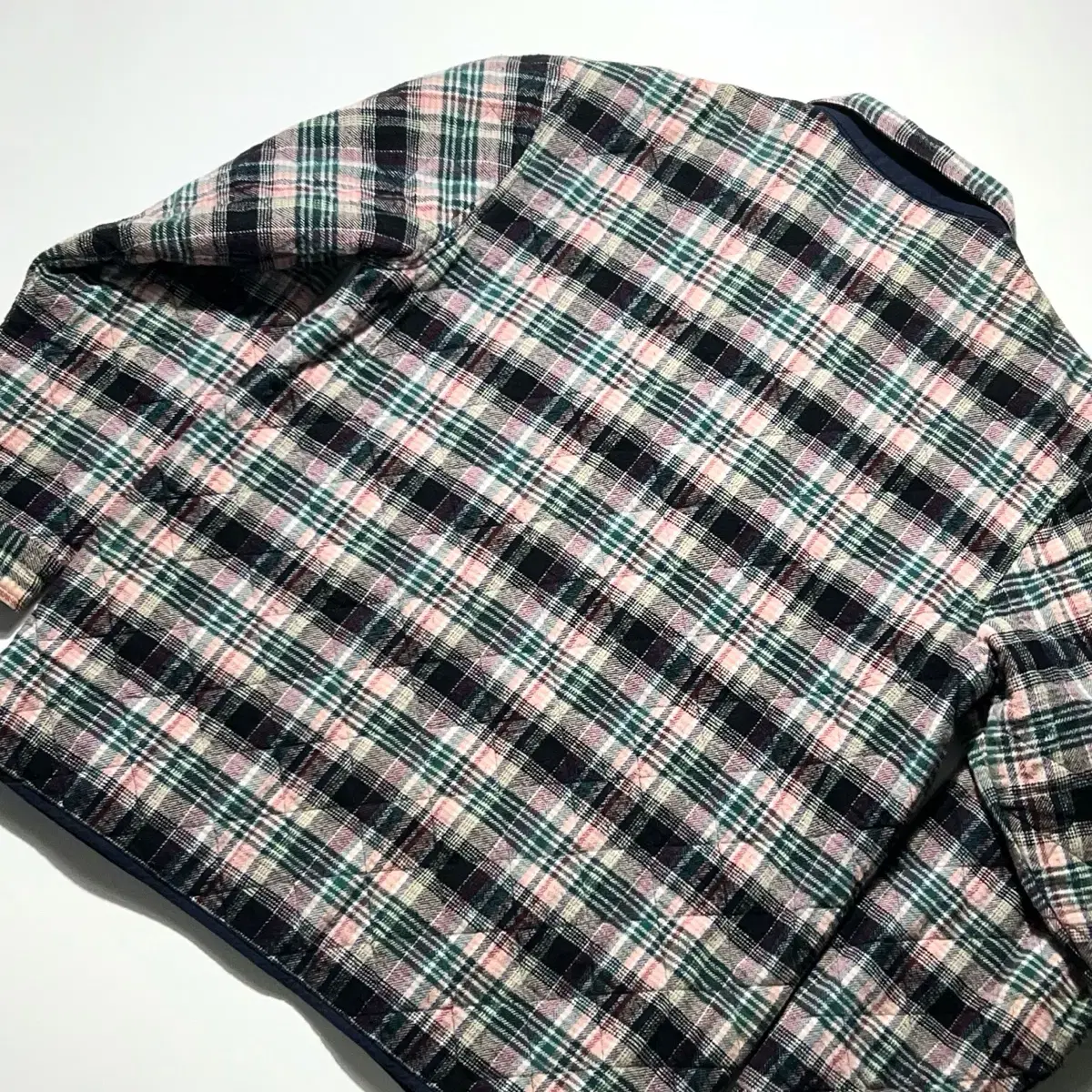 Supreme 2019 Quilted Plaid Zip Up