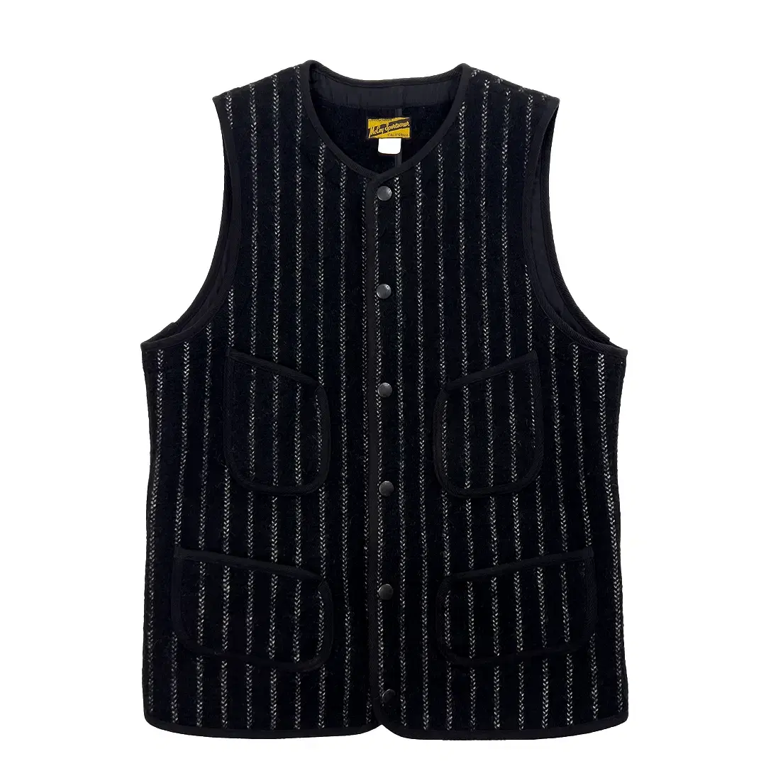 JOE McCOY WOOL STRIPE VEST