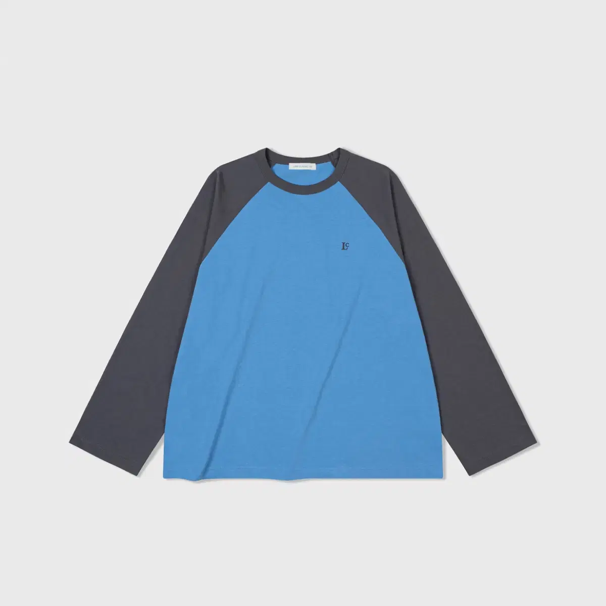 [S] 로우클래식 로클 RAGLAN LAEP 라글란 래글런 티셔츠 블루