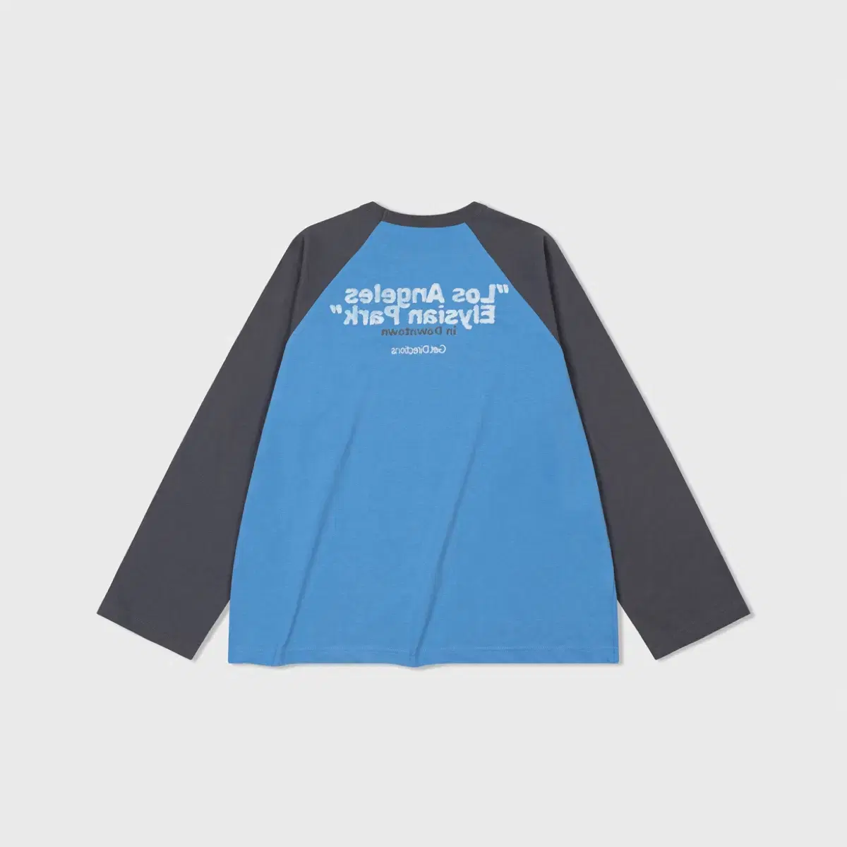 [S] 로우클래식 로클 RAGLAN LAEP 라글란 래글런 티셔츠 블루