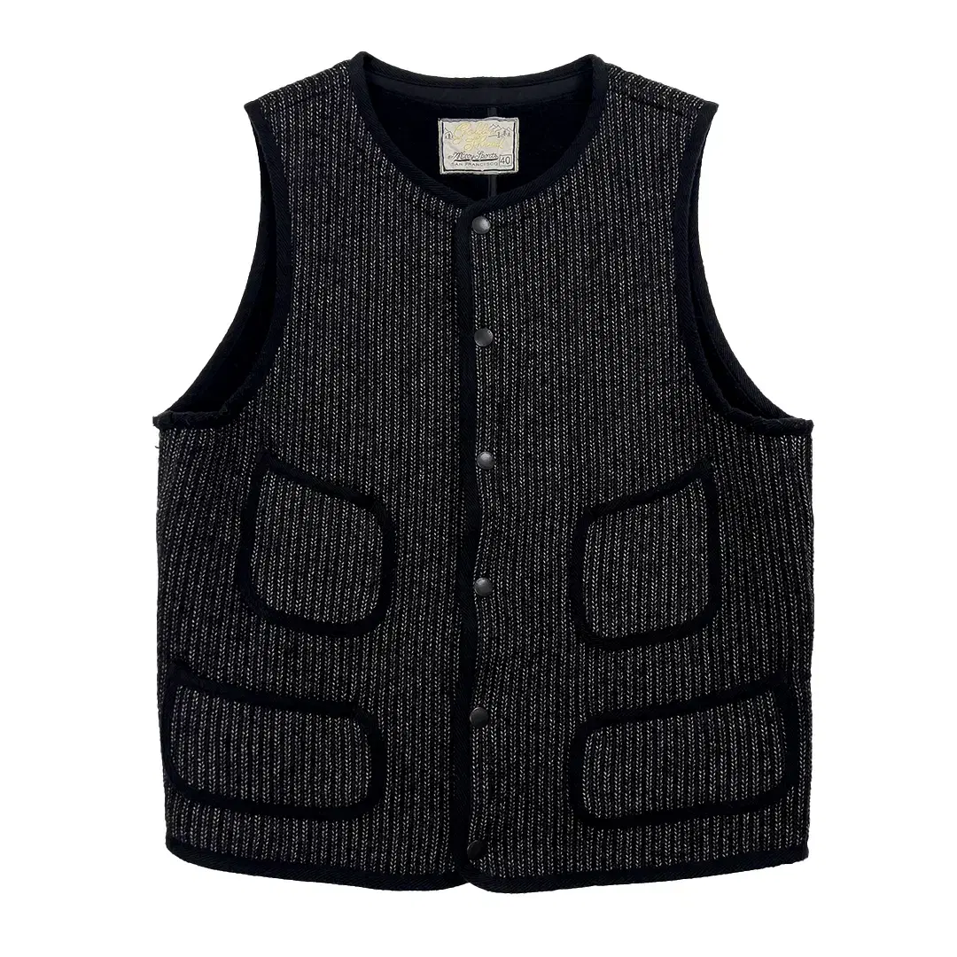 JOE McCOY WOOL RASCHEL VEST