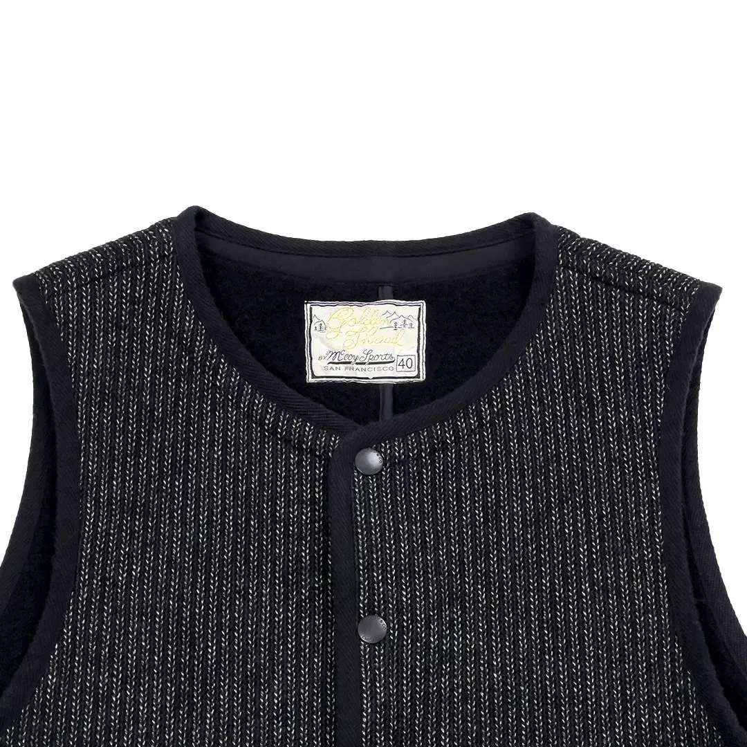 JOE McCOY WOOL RASCHEL VEST