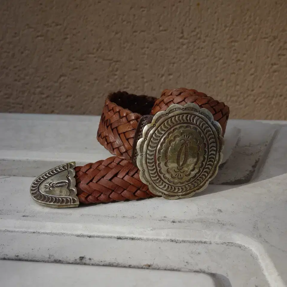 vintage athnic aztec weaving belt