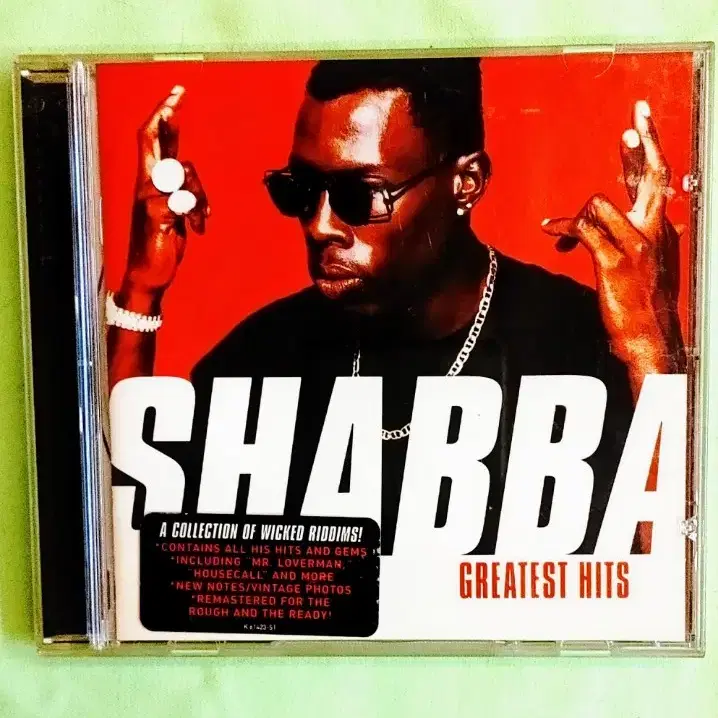 힙합 Shabba Ranks - greatest hits CD 레게