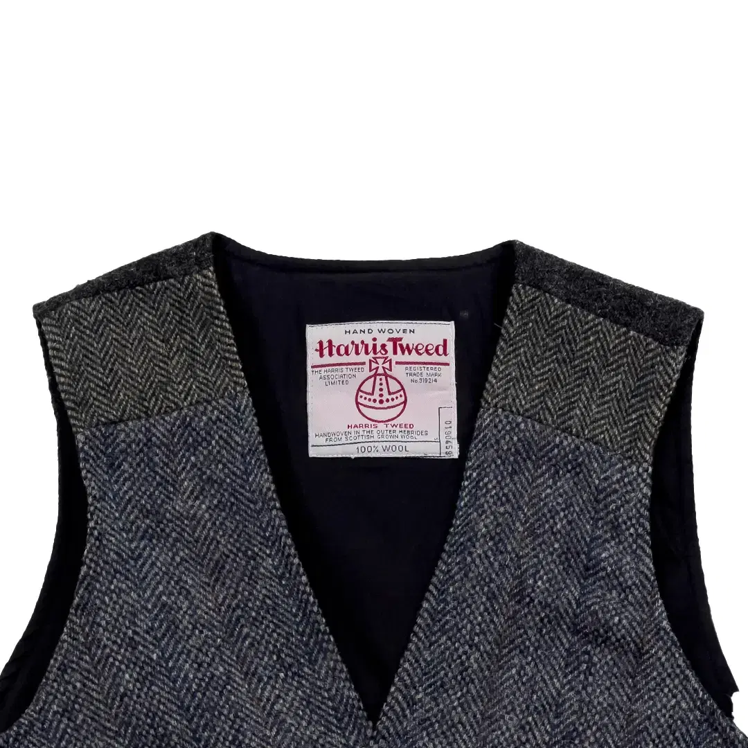 HARRIS TWEED MIX VEST