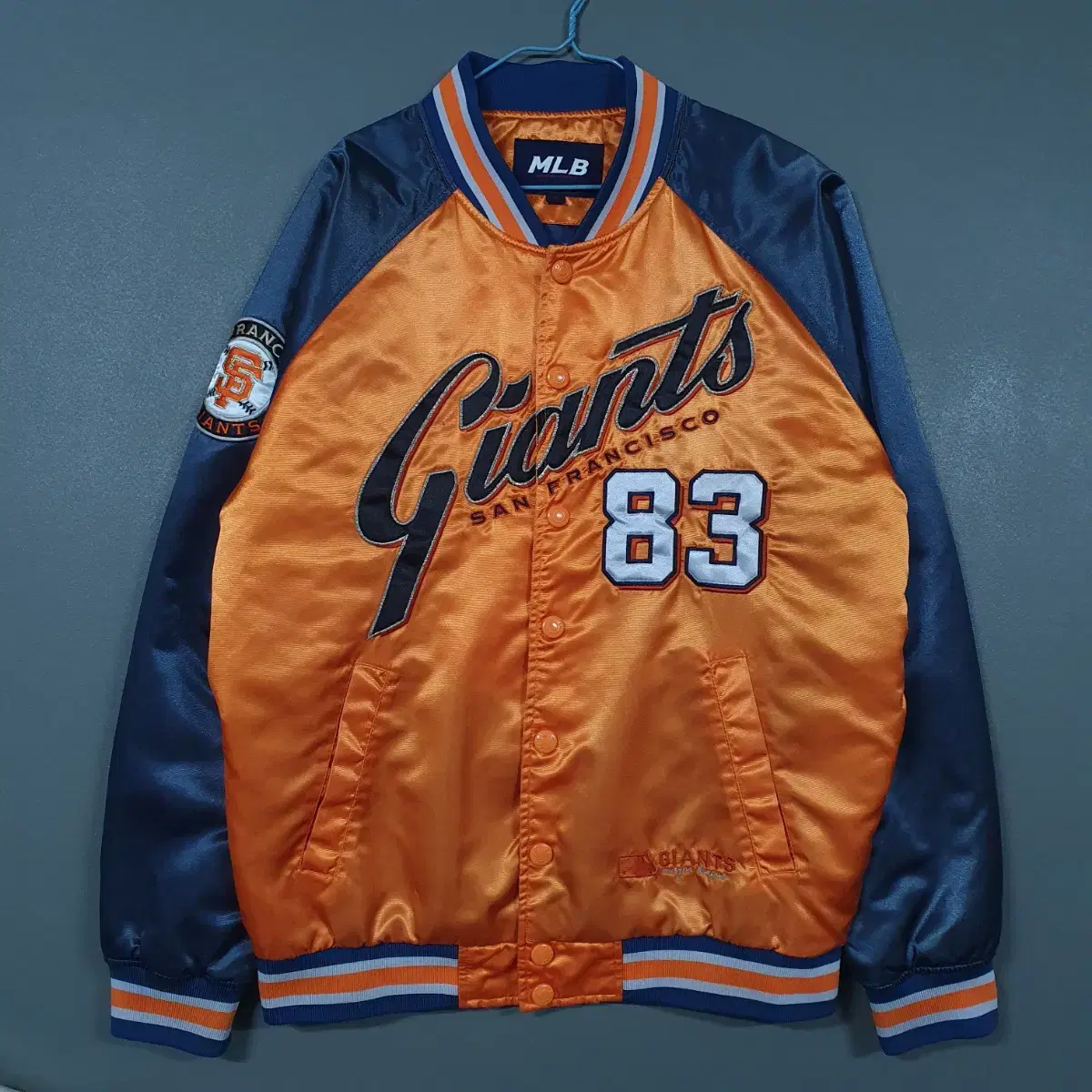 95 (M) MLB San Francisco Giants Stadium Satin Varsity Jacket Rare