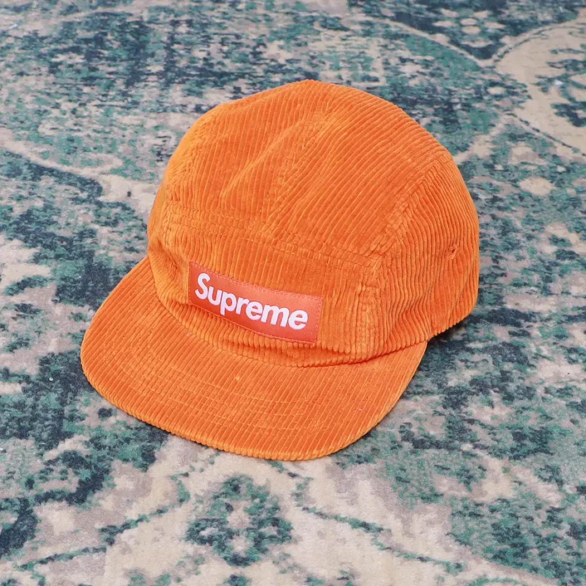 Supreme 슈프림 20SS 코듀로이 캠프캡 오렌지