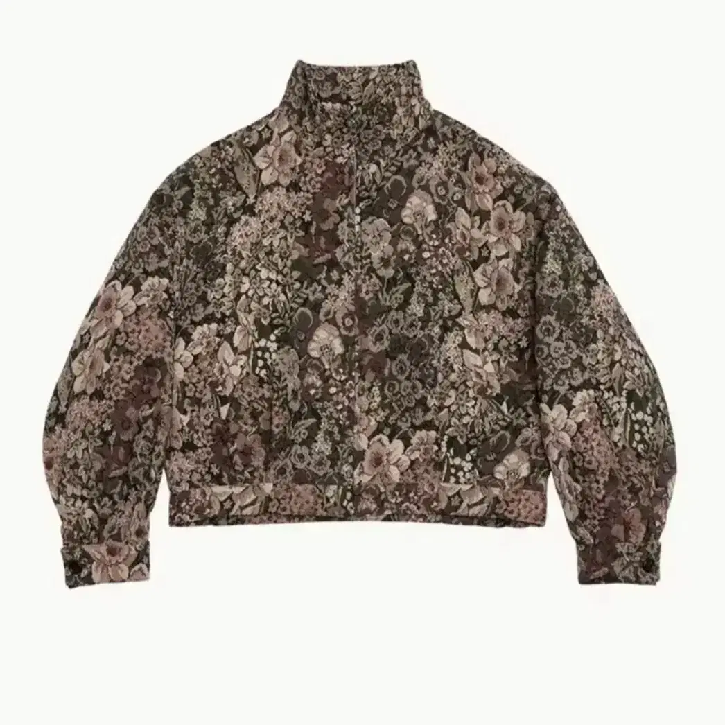 아모멘토 FLOWER JACQUARD BLOUSON (마뗑킴 트리밍버드)