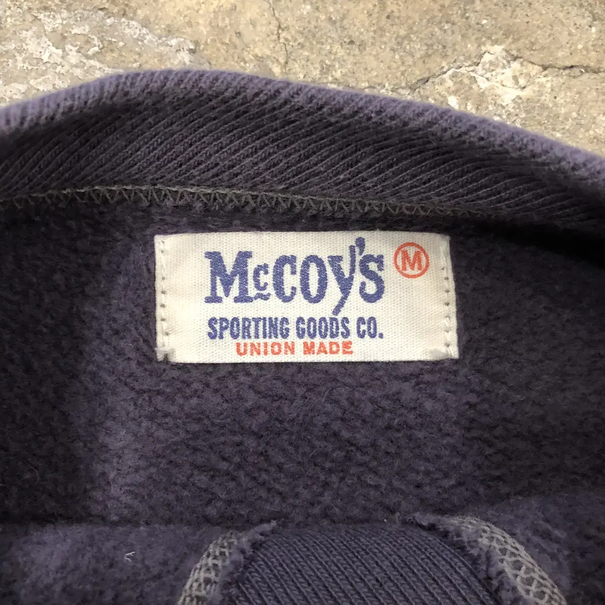 Real McCoy's loopwheel Sweatshirt