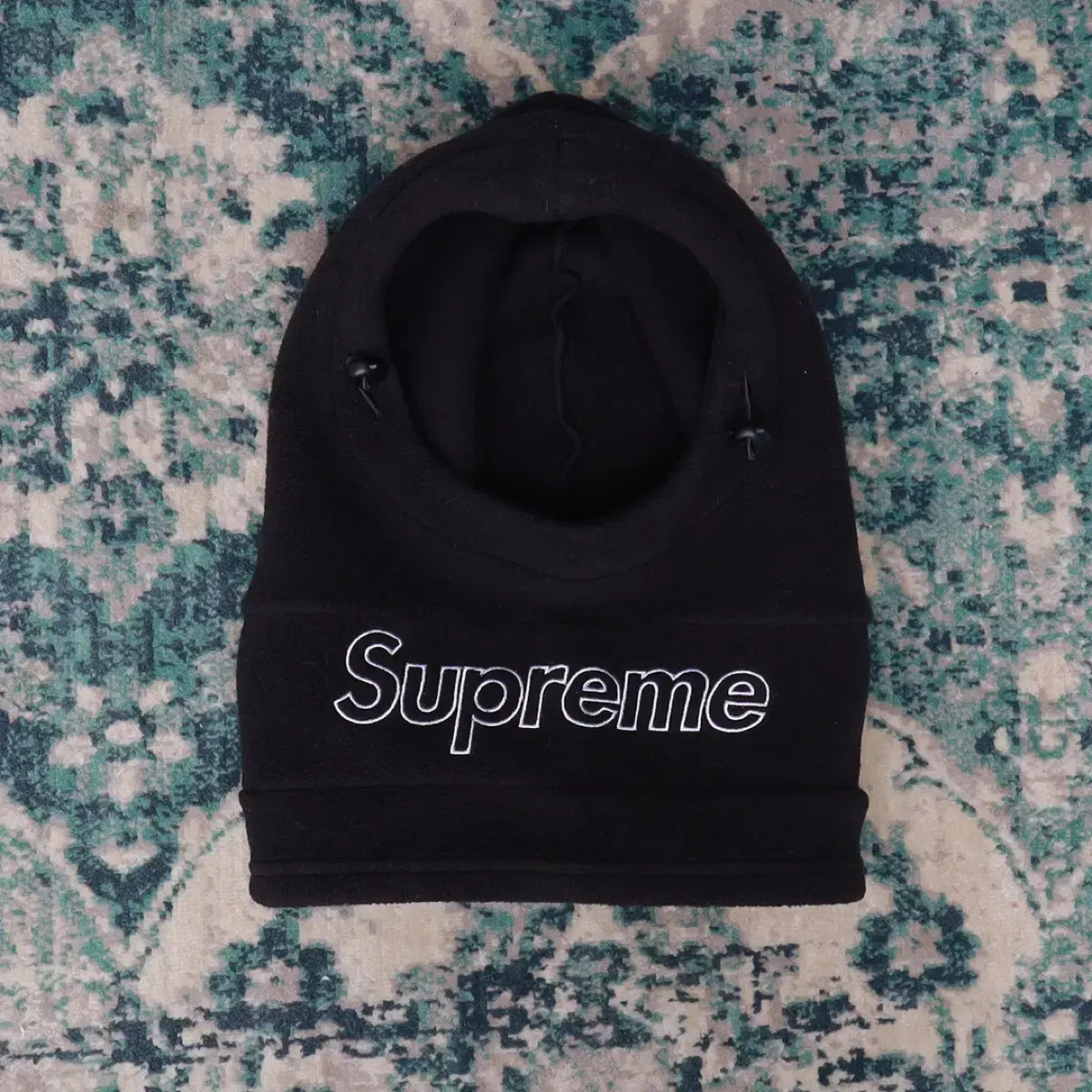 Supreme 슈프림 18FW 폴라텍 바라클라바 넥워머 블랙