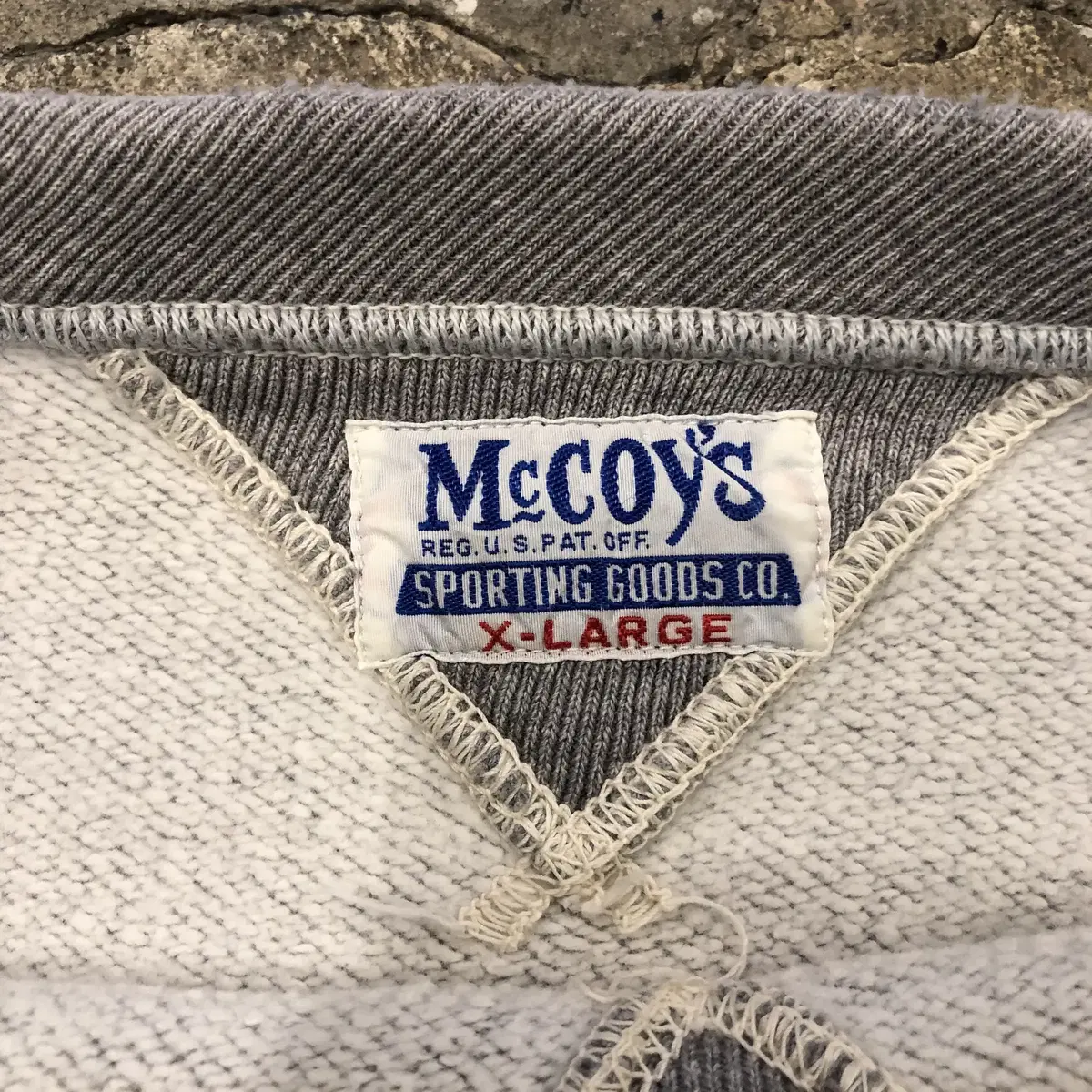 Real McCoys Double V sweatshirt