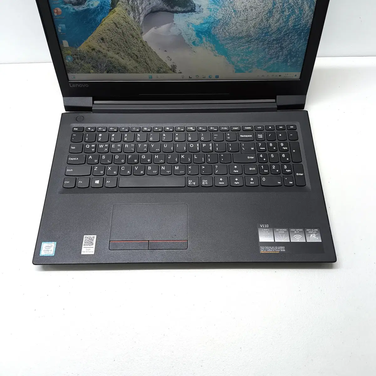 중고 노트북 A급 15인치 LENOVO V110-15IKB