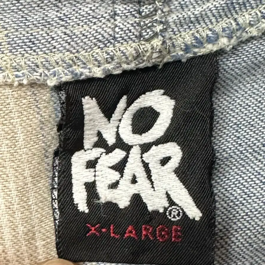 90s NoFear 스트라이프 후디 XL