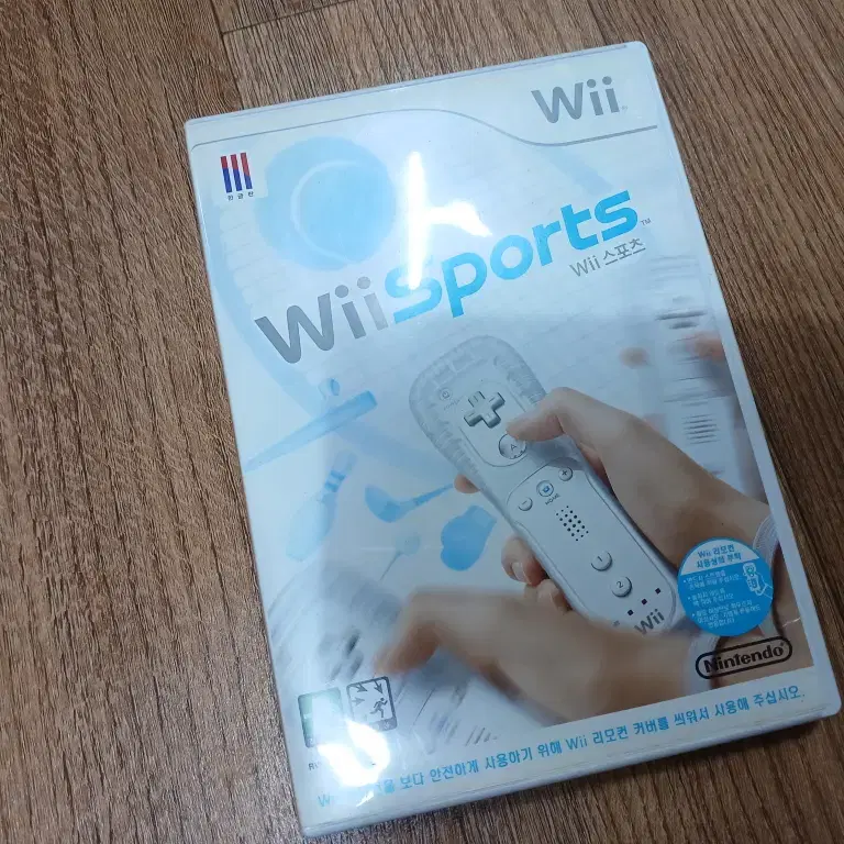 Wii Sports CD 테니스/야구/볼링/골프/복싱 설명서