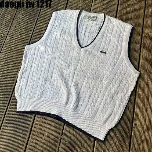 100 LACOSTE VEST 라코스테 니트 조끼