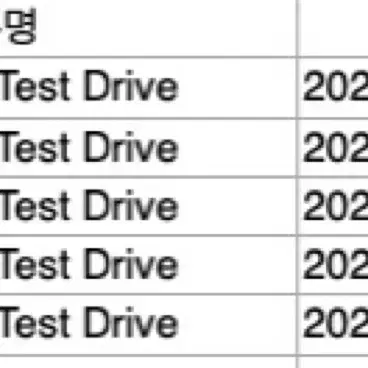 Bmw test drive 테스트 드라이브 쿠폰 판매