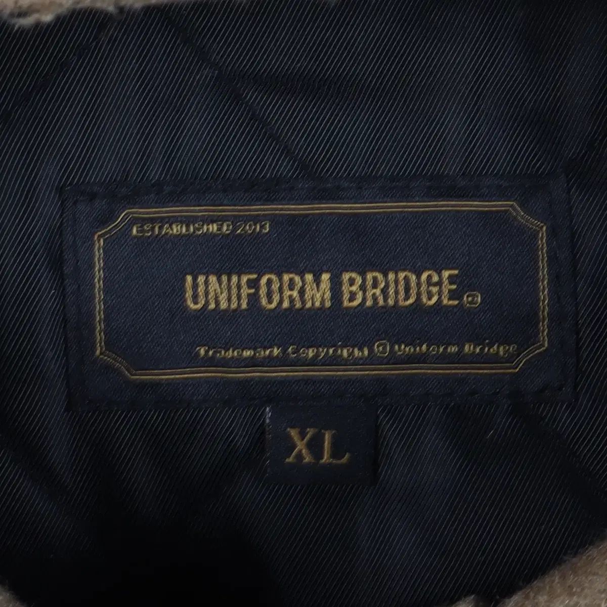 유니폼브릿지 UNIFORM BRIDGE 베이지 더플 코트