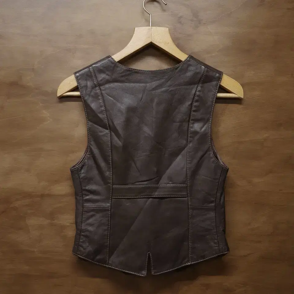 60-70s Leather Hamlet Leather Vest