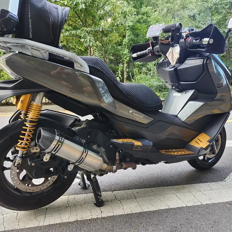 BMW c400gt G310R 튜닝머플러