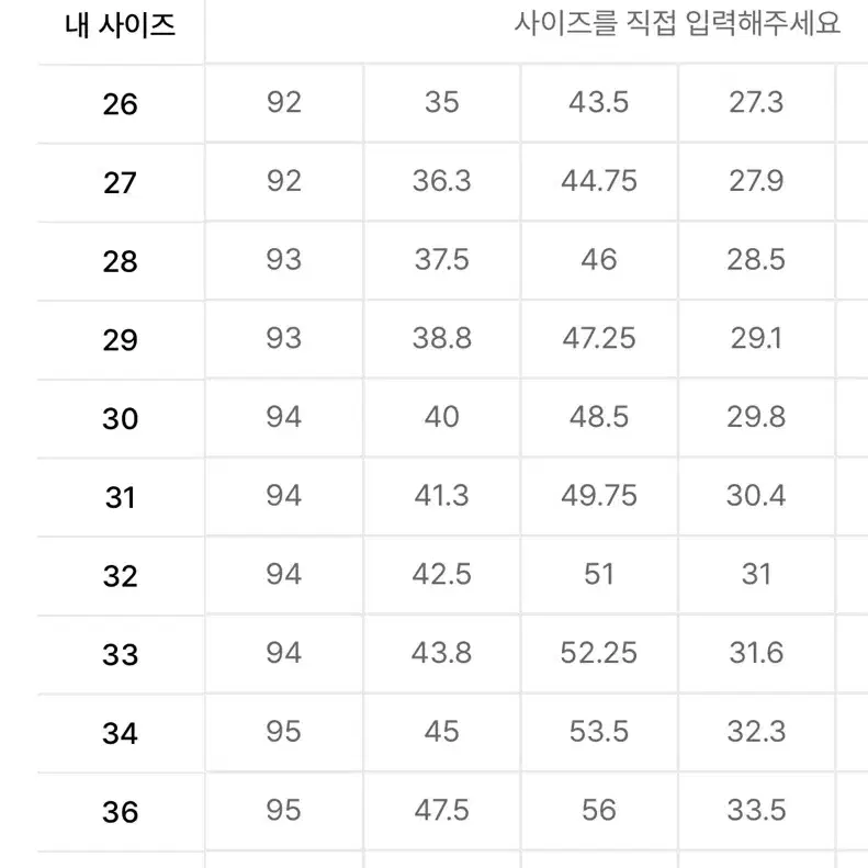 (새상품) 무탠다드 테이퍼드 히든 밴딩 크롭 슬랙스 30