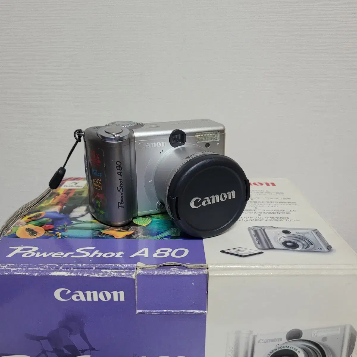 Canon Powershot A80 Full-Box Vintage Digital Camera