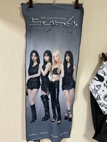 aespa 2024 LIVE TOUR 타월 + 지셀 부채