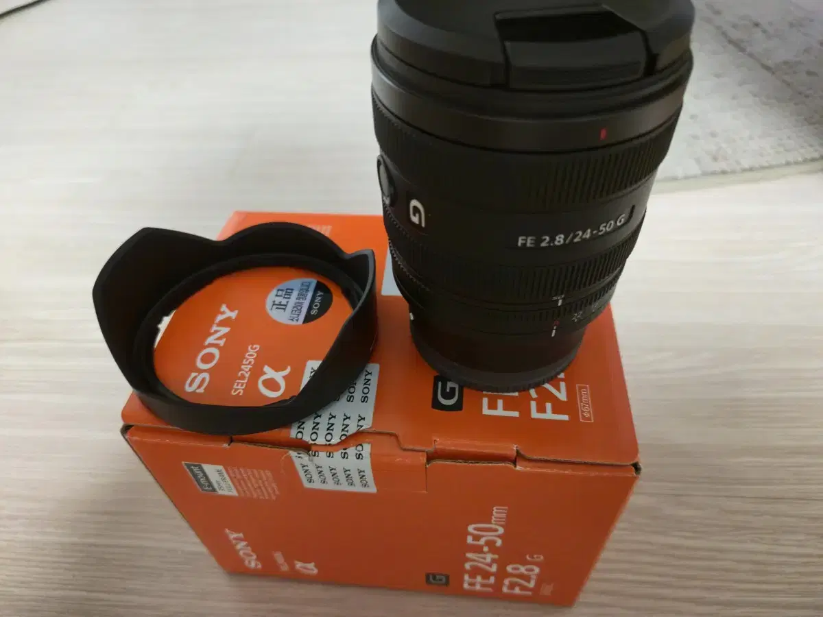 소니 FE 24 50G F2.8팝니다.