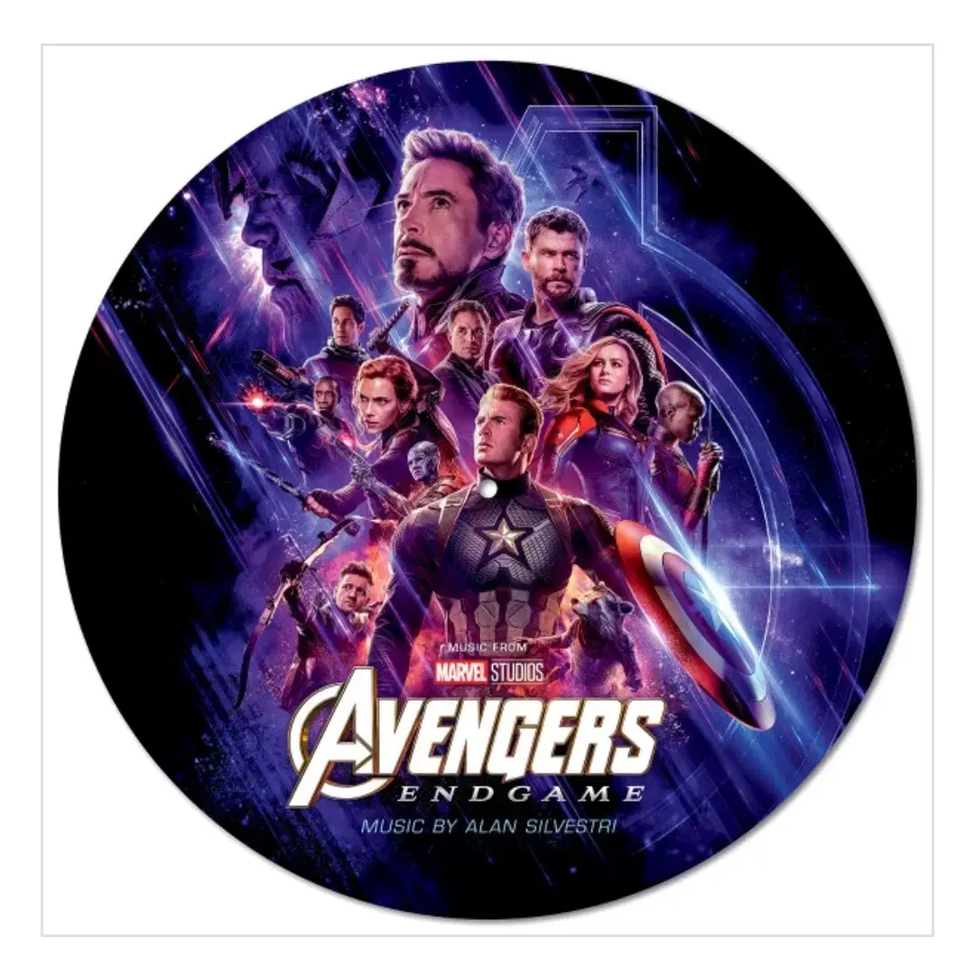 Avengers Endgame OST 픽쳐디스크 어벤져스 엔드게임 ost