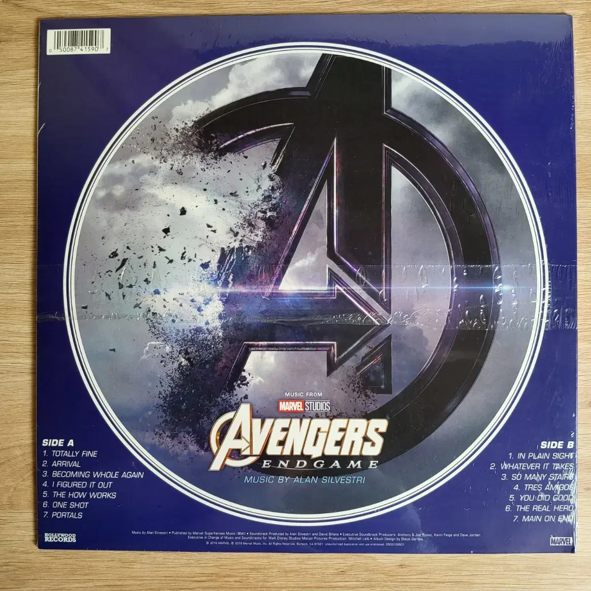 Avengers Endgame OST 픽쳐디스크 어벤져스 엔드게임 ost