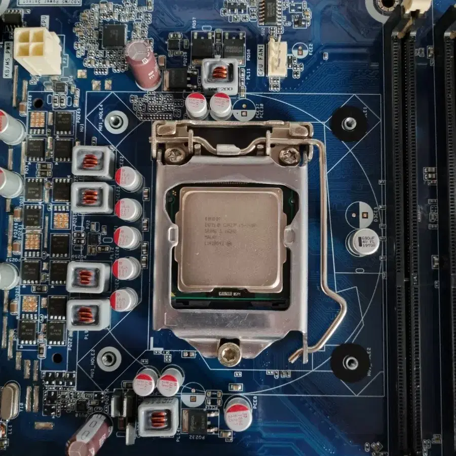 삼성 메인보드 H61s1 및 인텔 CPU I5-2400