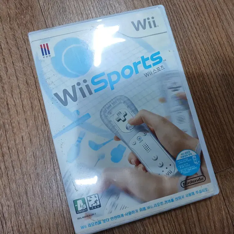 Wii Sports CD 테니스/야구/볼링/골프/복싱 5종목