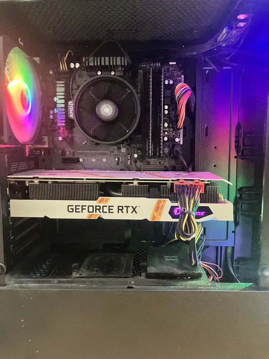 RTX3060Ti + Ryzen 5600x탑재 풀세트 빠르게 팝니다