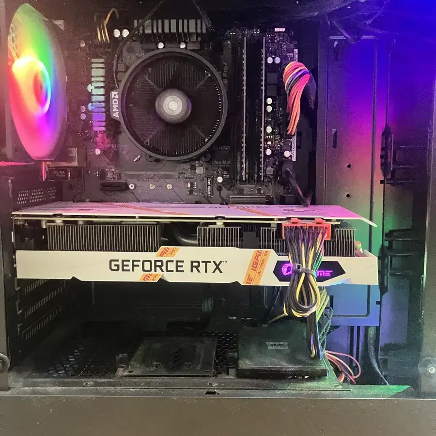 RTX3060Ti + Ryzen 5600x탑재,모니터 풀세트 빠르게 팝니