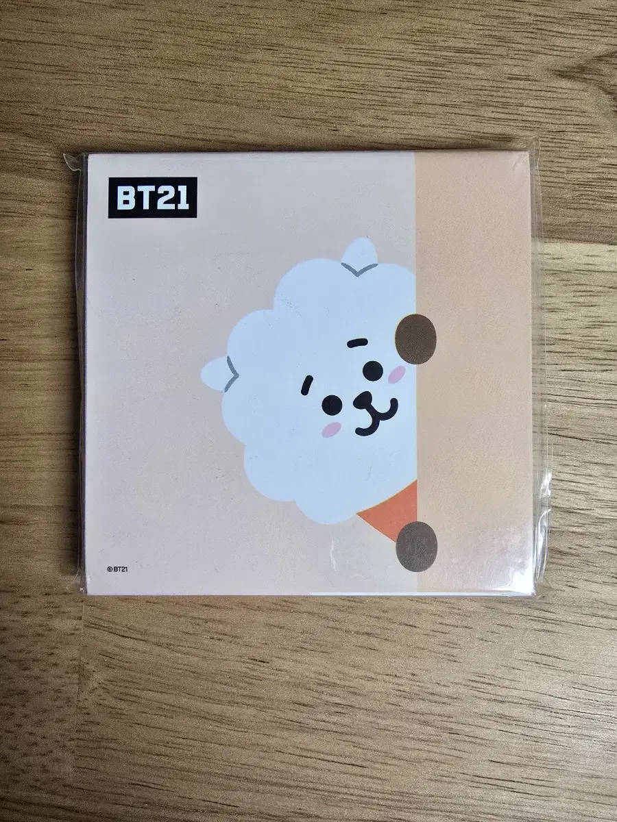 BT21 알제이 RJ 메모지 Memo Pad