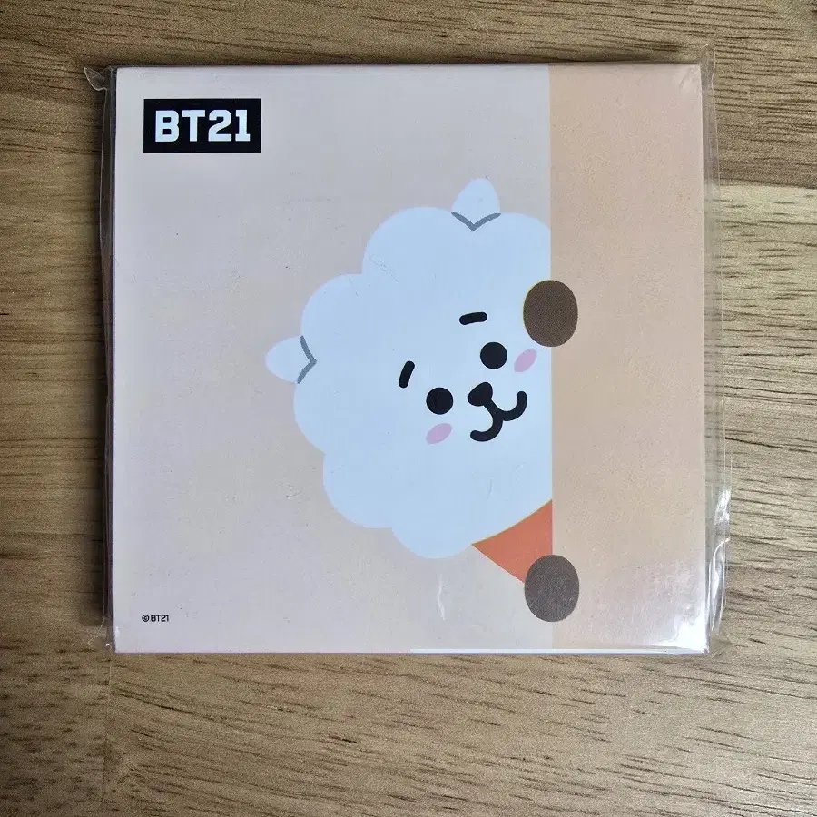 BT21 알제이 RJ 메모지 Memo Pad