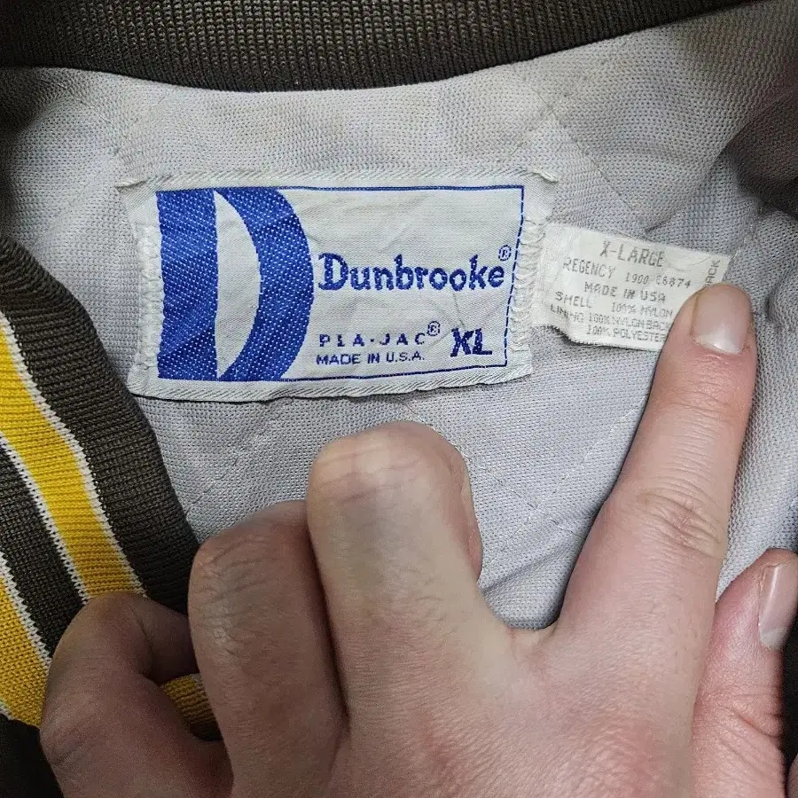 dunbrooke usa 베이스볼 점퍼