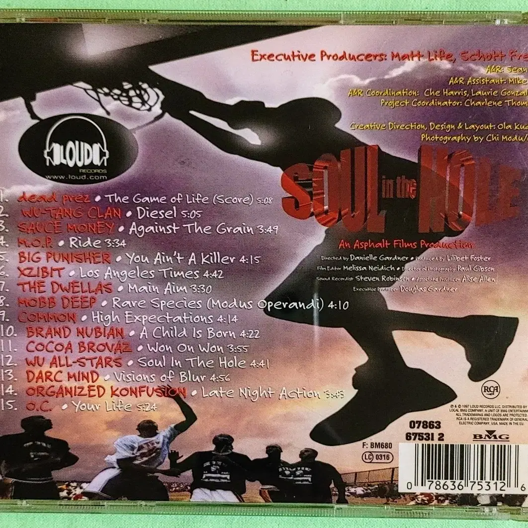 Soul in the hole OST CD