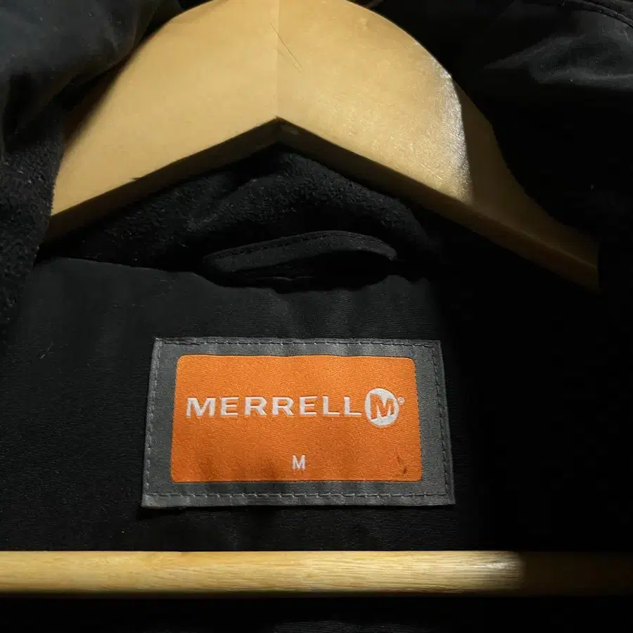 95-100 MERRELL 머렐 덕다운 오리털 라쿤 패딩파카 정품