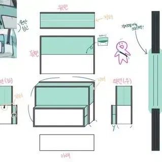 하이큐!! 다체공방 아오바 조사이 세이조 가방 팀백 메신저백 판매