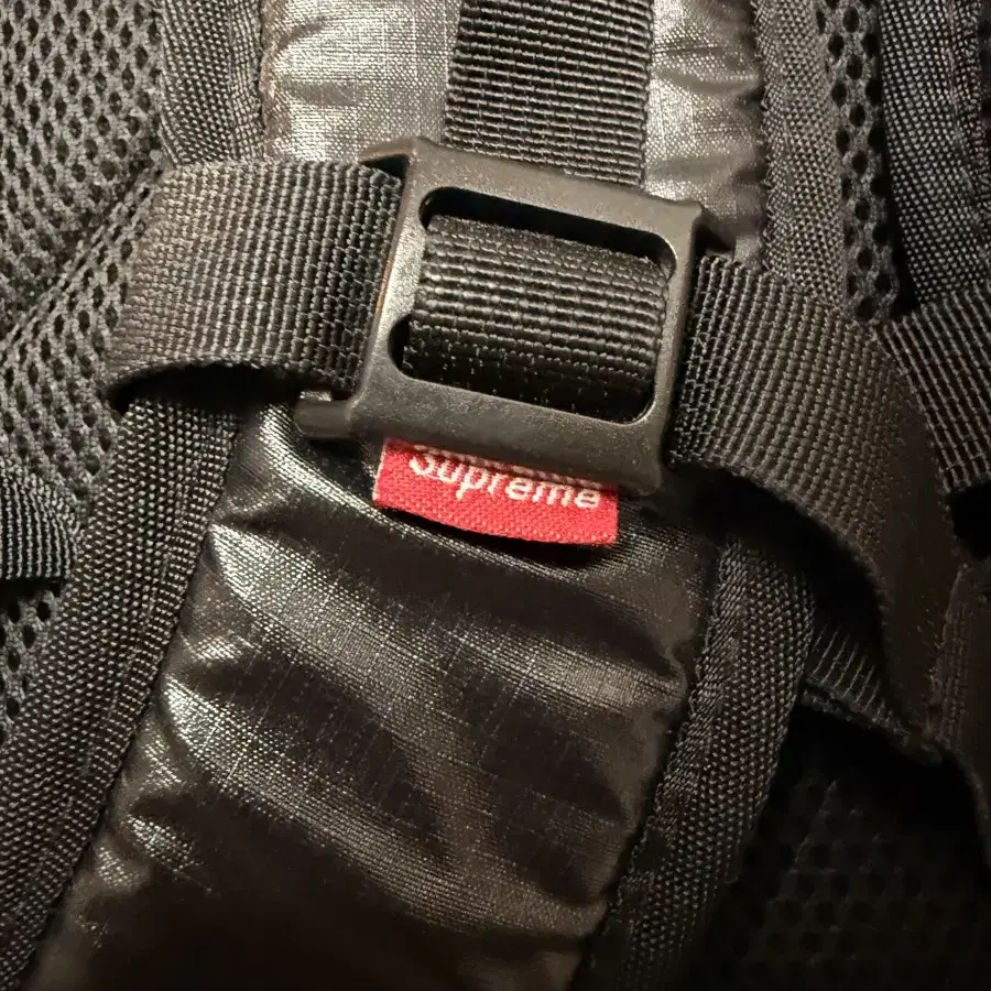 슈프림 백팩 블랙 17FW Supreme Backpack Black