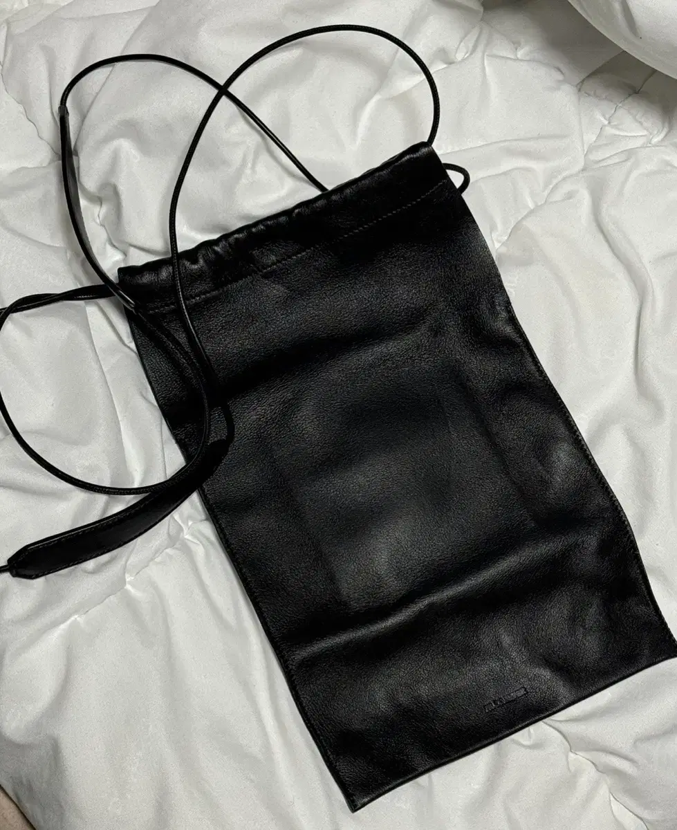 Jil Sander Flat Drawstring Bag