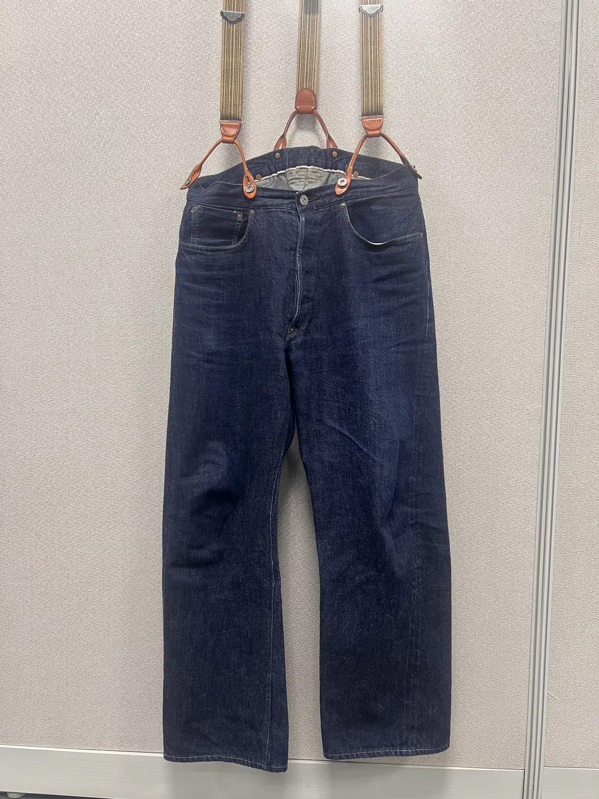 Full count 1373 son of the soil denim for sale.